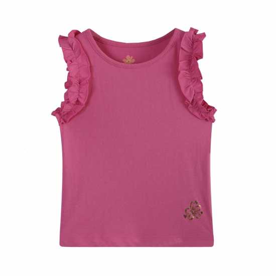 Be You Younger Girl 5 Pack Tropic Vest Tops  Детски потници