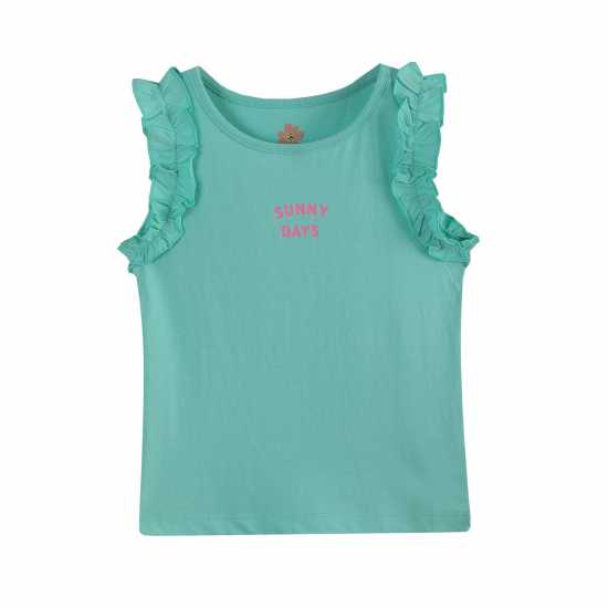 Be You Younger Girl 5 Pack Tropic Vest Tops  Детски потници