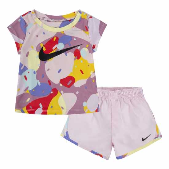 Nike Prn T & T Sht S Bb99 Розова Пена 