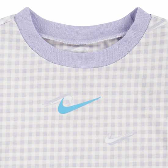 Nike Bxy T Short Set Bb99 Балтийско синьо Бебешки дрехи