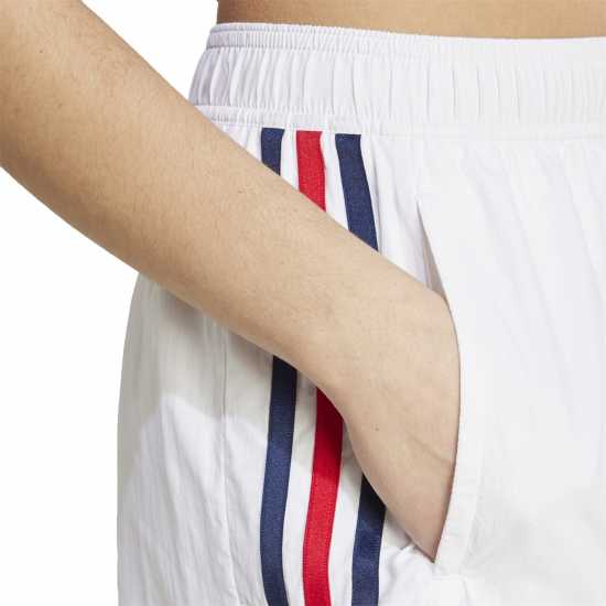 Adidas Дамски Шорти House Of Tiro Nations Pack Woven Shorts Womens Бяло Дамски къси панталони