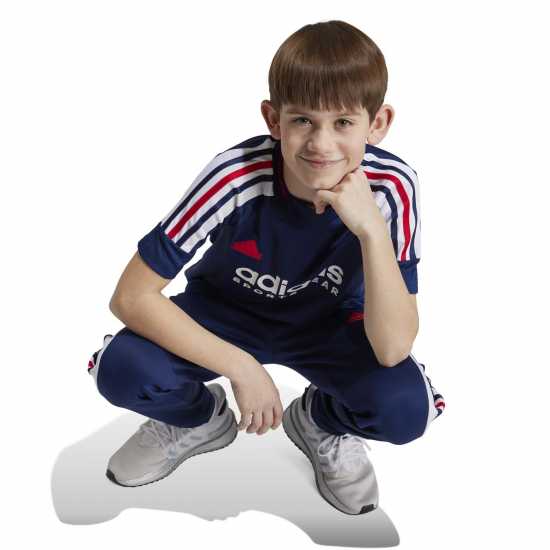 Adidas House Of Tiro Nation Pack T-Shirt Juniors Navy Детски тениски и фланелки