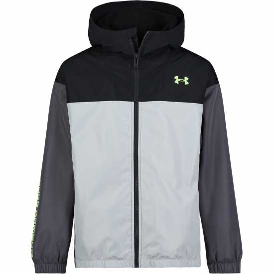 Under Armour Rain Jacket Jn Jn51 Черно/Скала Детски якета и палта