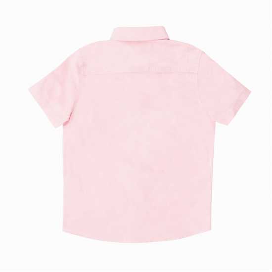 Jack Wills Jw Short Sleeve Oxford Shirt Juniors Розово Детски ризи