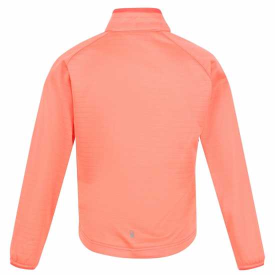 Regatta Шел Яке Junior Highton Lite Ii Softshell Jacket Fleece Unisex Kids Фузион Корал Детски полар