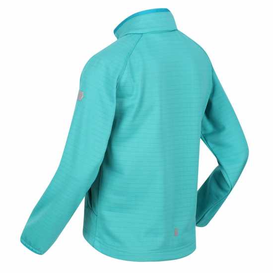 Regatta Шел Яке Junior Highton Lite Ii Softshell Jacket Fleece Unisex Kids Търкоаз Детски полар