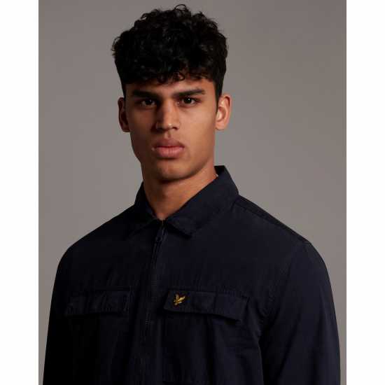 Lyle And Scott Cotton Twill Over Shirt  