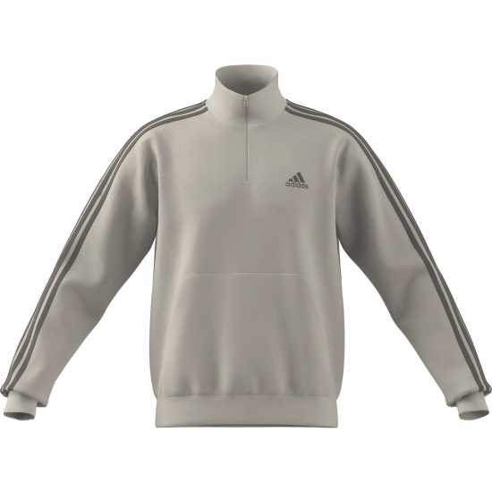 Adidas Мъжко Горнище С Цип 3 Stripe Zip Top Mens Alumina Мъжки полар