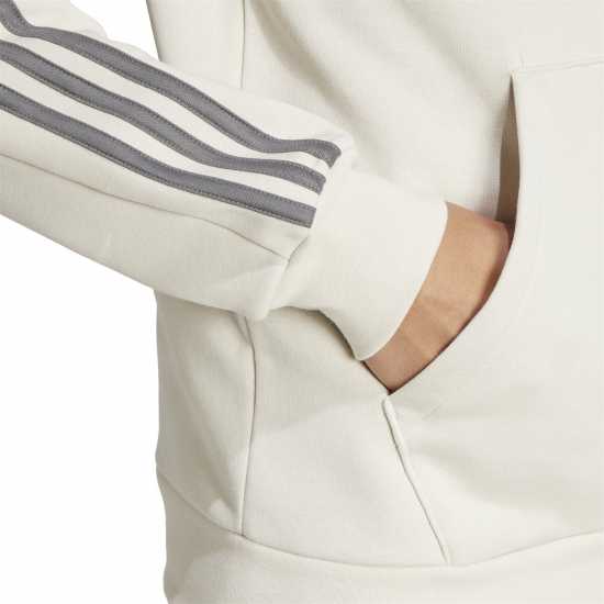 Adidas Мъжко Горнище С Цип 3 Stripe Zip Top Mens Alumina Мъжки полар