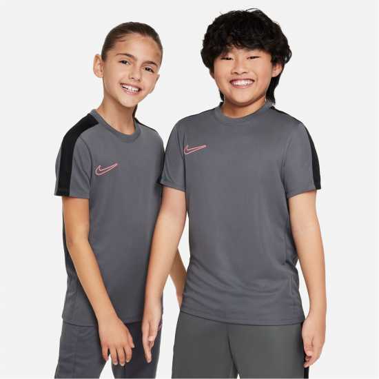 Nike Academy Top Juniors Grey Детски тениски и фланелки