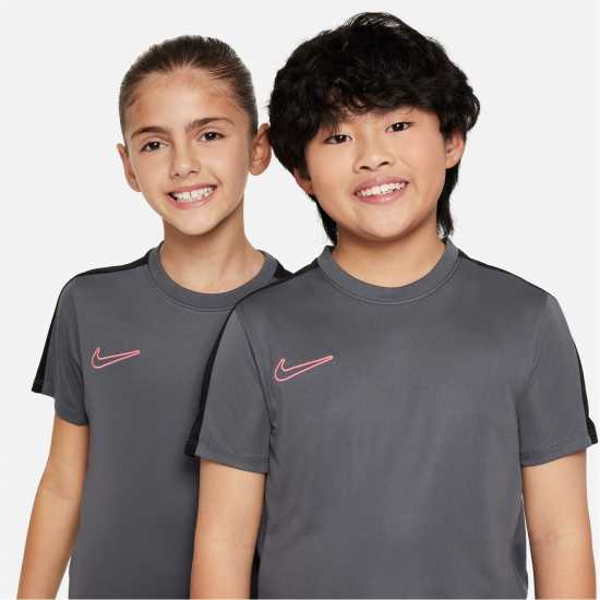 Nike Academy Top Juniors Grey Детски тениски и фланелки