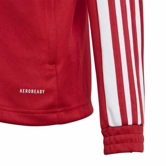 Adidas Детско Спортно Горнище Squadron Track Jacket Junior силно червено/бяло Футболни екипи за бягане