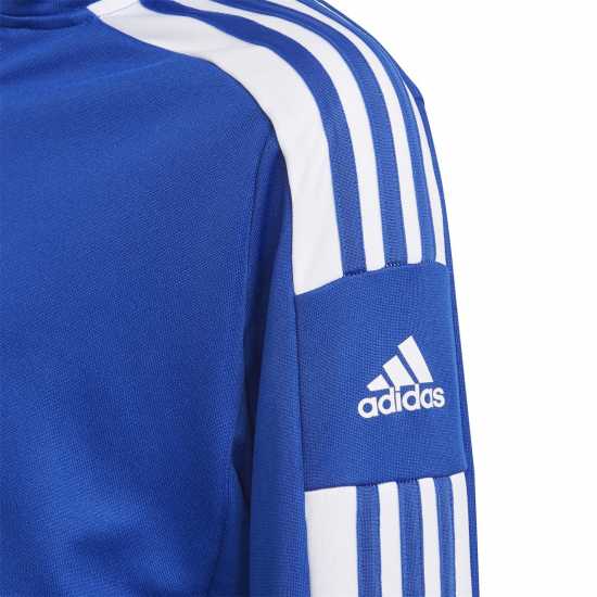 Adidas Детско Спортно Горнище Squadron Track Jacket Junior Кралско синьо / бяло Футболни екипи за бягане