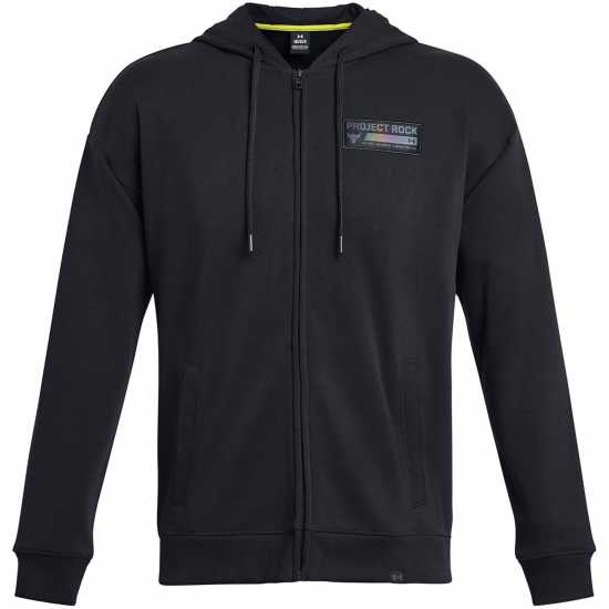 Under Armour Полар Мъже Armour Pjt Rock Hwt Terry Fz Fleece Mens Черно Мъжки полар