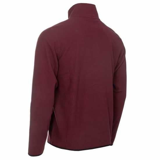 Полар Мъже Calvin Klein Golf Planet Golf Fleece Mens Бордово Мъжки пуловери и жилетки