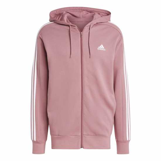 Adidas Essentials French Terry 3-Stripes Zip Hoodie Mens  