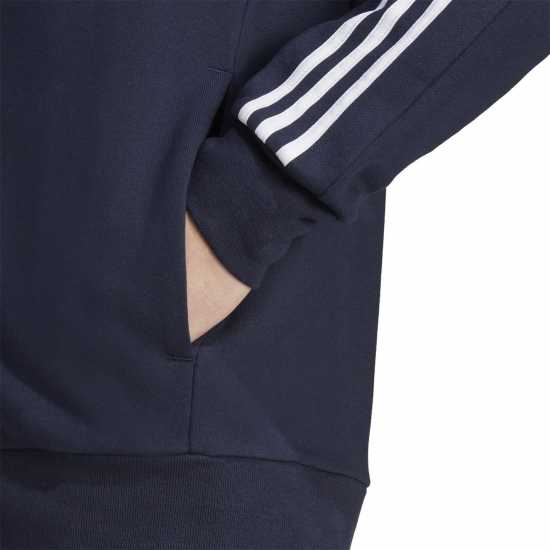 Adidas Essentials French Terry 3-Stripes Zip Hoodie Mens  Футболни екипи за бягане