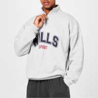 Jack Wills Graphic Quarter Zip Sn51  