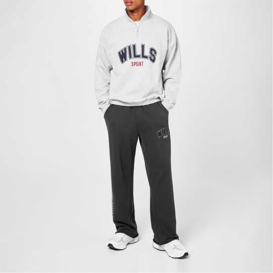 Jack Wills Graphic Quarter Zip Sn51  