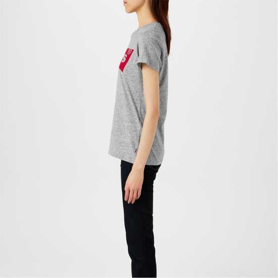 Levis Тениска Logo T Shirt Сиво Womens