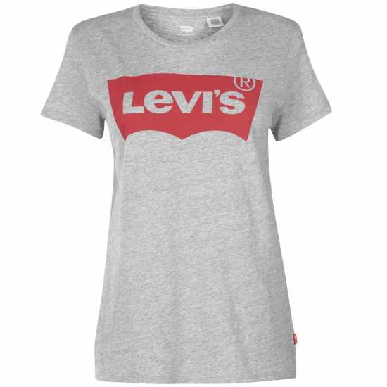 Levis Тениска Logo T Shirt Сиво Womens