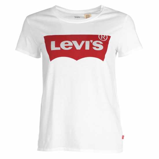 Levis Тениска Logo T Shirt Бяло Womens