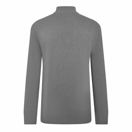 Пуловер С Цип Jack Wills Funnel Neck Half Zip Jumper Сланина 