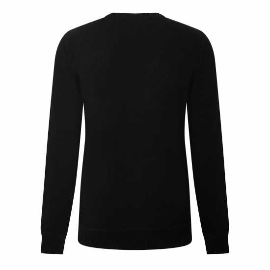 Блуза С Обло Деколте Jack Wills Stitch Crew Neck Jumper Черно 