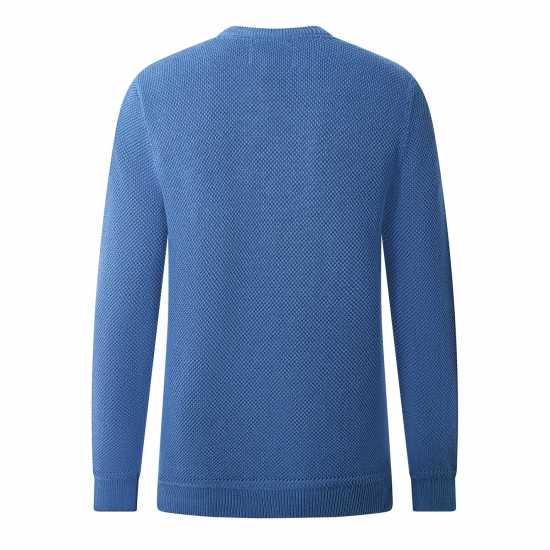 Блуза С Обло Деколте Jack Wills Stitch Crew Neck Jumper Винтажно индиго 