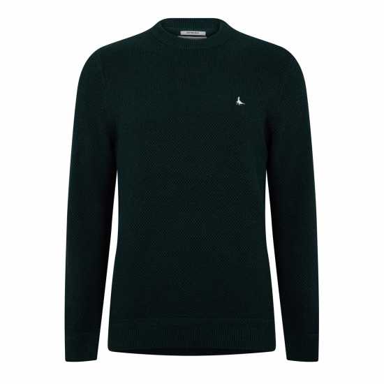 Блуза С Обло Деколте Jack Wills Stitch Crew Neck Jumper Вечнозелен Марл 