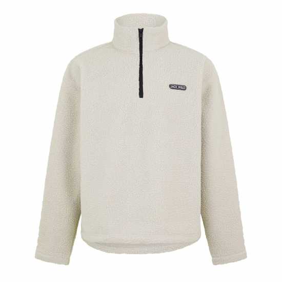 Jack Wills Polar Quarter Zip Fleece Top  