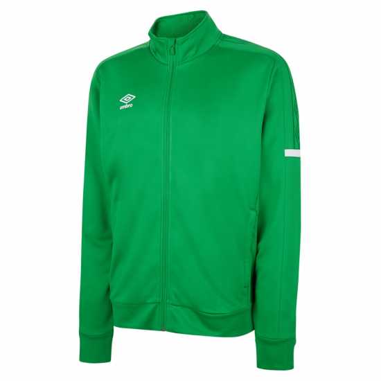 Umbro Мъжко Яке Legacy Jacket Mens Emerald/White Футболни екипи за бягане