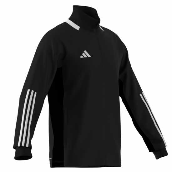 Adidas Мъжко Спортно Горнище Sereno Track Jacket Mens Черно/Бяло Футболни екипи за бягане