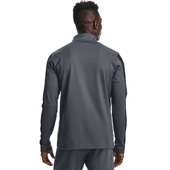 Under Armour Challenger Half Zip Midlayer Mens Gray / Black Мъжко облекло за едри хора