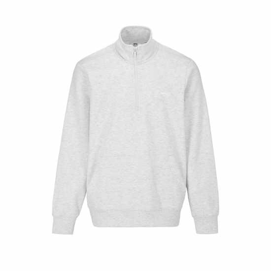 Slazenger Мъжка Блуза Полар Quarter Zip Fleece Top Mens Ледена марла Мъжки полар