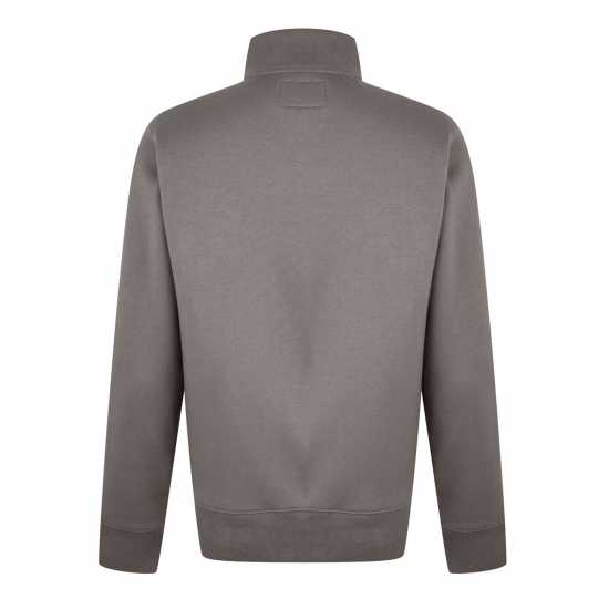 Jack Wills Barchester Quarter Zip Sweatshirt Сланина 