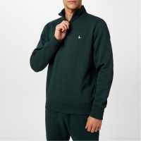 Jack Wills Barchester Quarter Zip Sweatshirt Винограден 