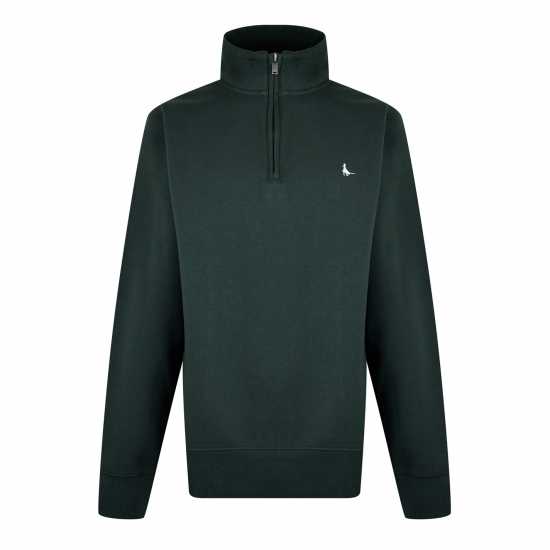 Jack Wills Barchester Quarter Zip Sweatshirt Винограден 