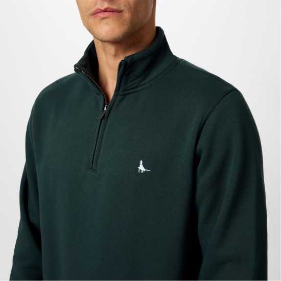 Jack Wills Barchester Quarter Zip Sweatshirt Винограден 