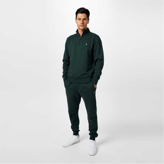 Jack Wills Barchester Quarter Zip Sweatshirt Винограден 