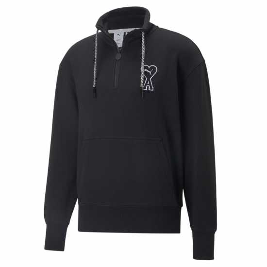 Puma X Ami Half Zip Sweatshirt Черно 