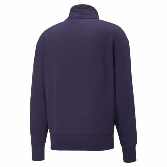 Puma X Ami Half Zip Sweatshirt Дълбока слива 