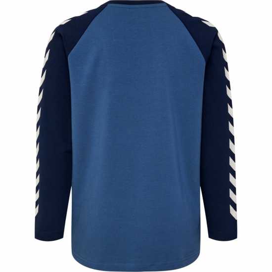 Hummel T-Shirt L/s Jn51 Морска синьо Детски тениски и фланелки