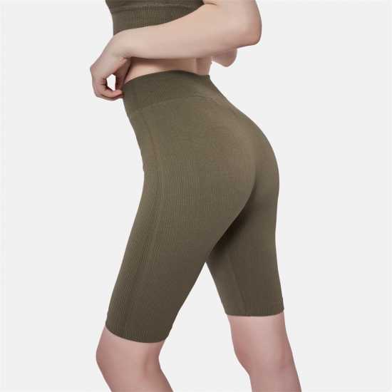 Miso Дамски Шорти Cycling Shorts Womens Хаки Дамски къси панталони