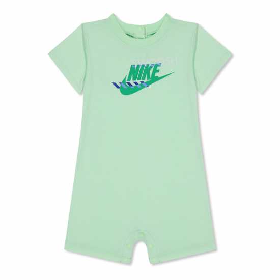 Nike Рибарска Шапка Romper Bucket Hat Set Baby Парно зелено Детски пижами