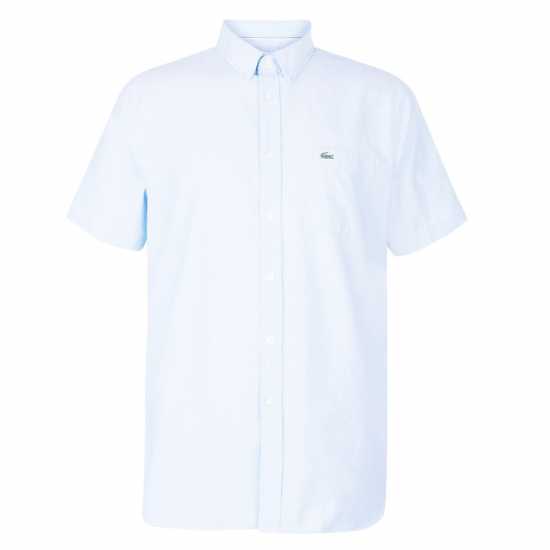 Lacoste Short Sleeve Oxford Shirt  Mens