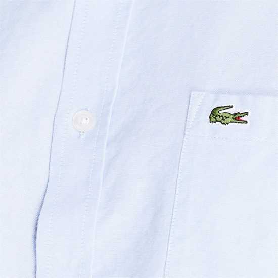 Lacoste Short Sleeve Oxford Shirt  Mens