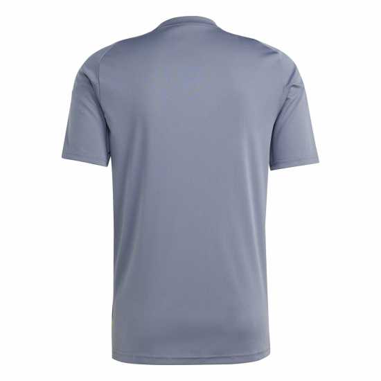 Adidas Мъжка Риза Tiro 24 Training T-Shirt Mens Оникс/Бяло/Жълто 