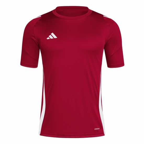 Adidas Мъжка Риза Tiro 24 Training T-Shirt Mens Червено/Бяло 