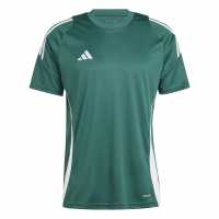 Adidas Мъжка Риза Tiro 24 Training T-Shirt Mens Тъмно зелено/Бяло 